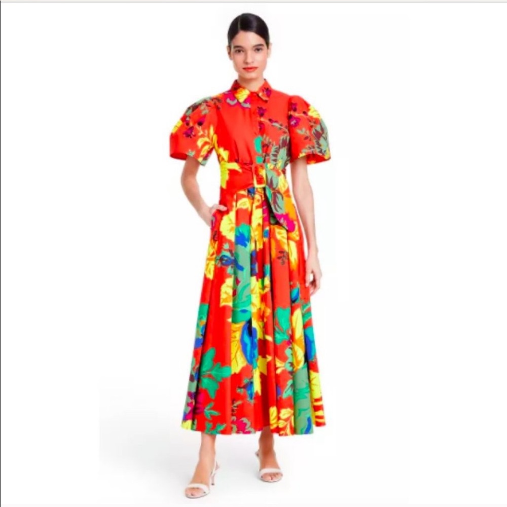 Christopher John Rogers Target Floral Maxi Dress 6